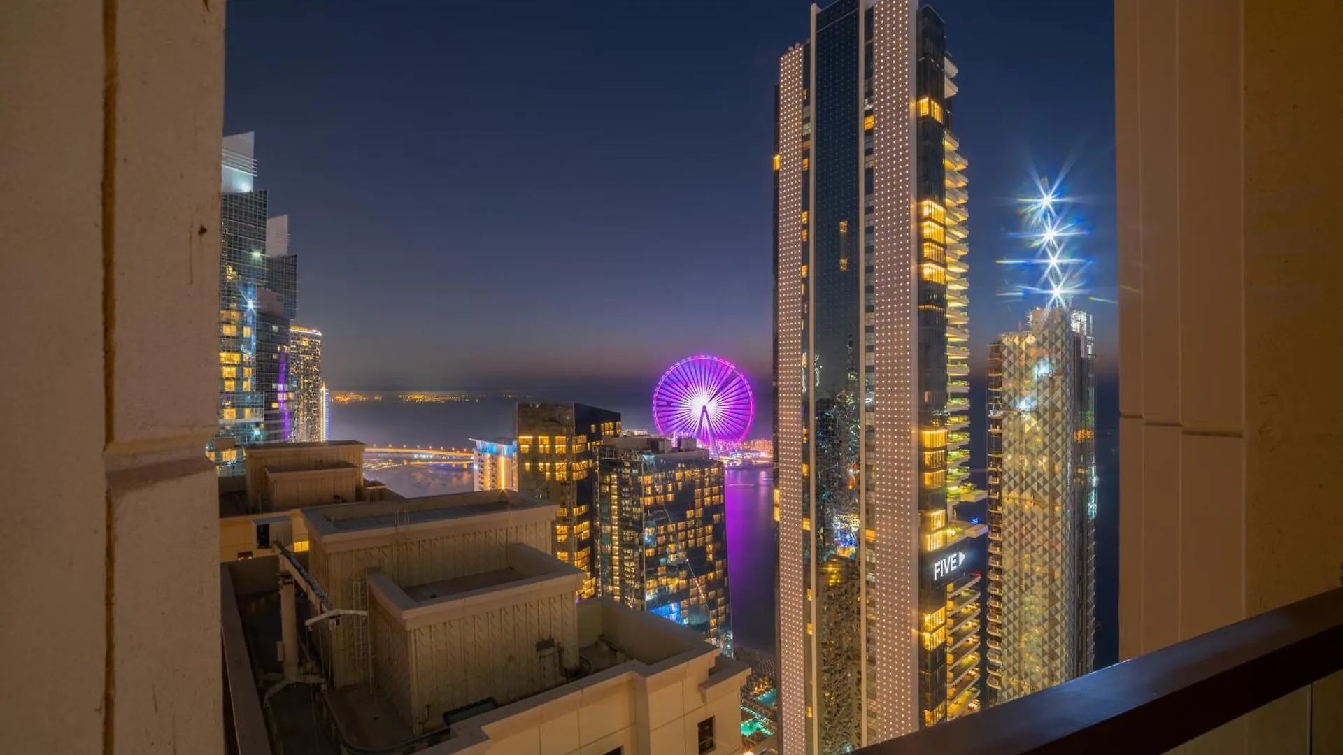 아파트 Dubai Eye & Sea View 2Br Marina & Beach Walk