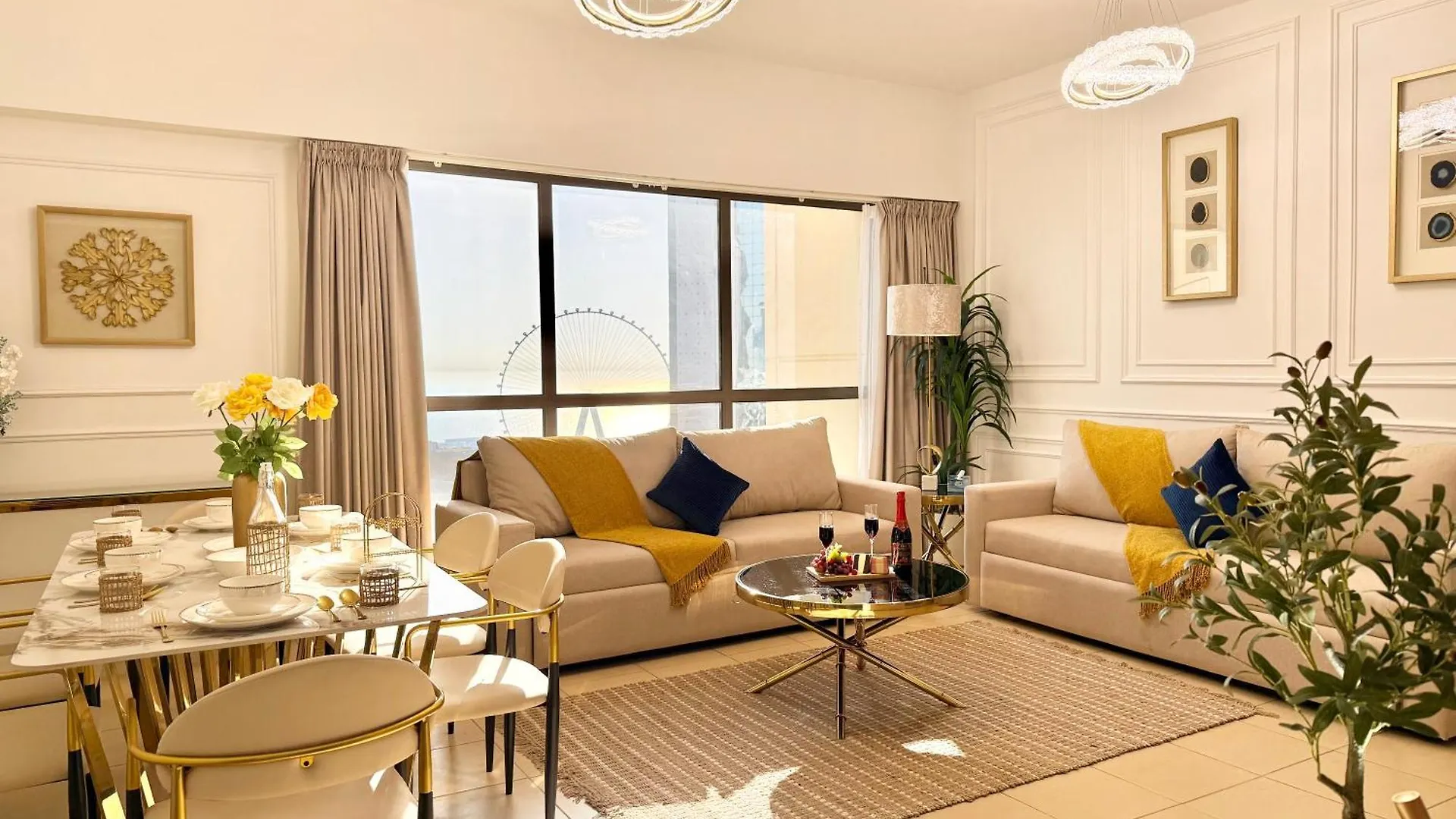 Dubai Eye & Sea View 2Br Marina & Beach Walk 0*,  아랍에미리트