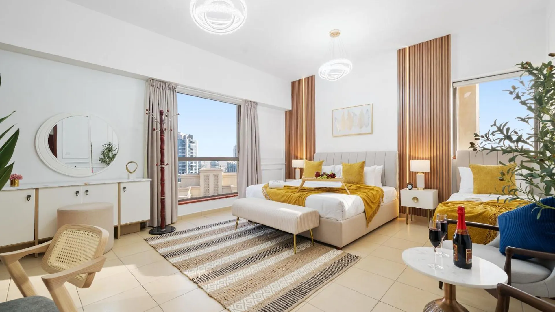 Dubai Eye & Sea View 2Br Marina & Beach Walk Appartement