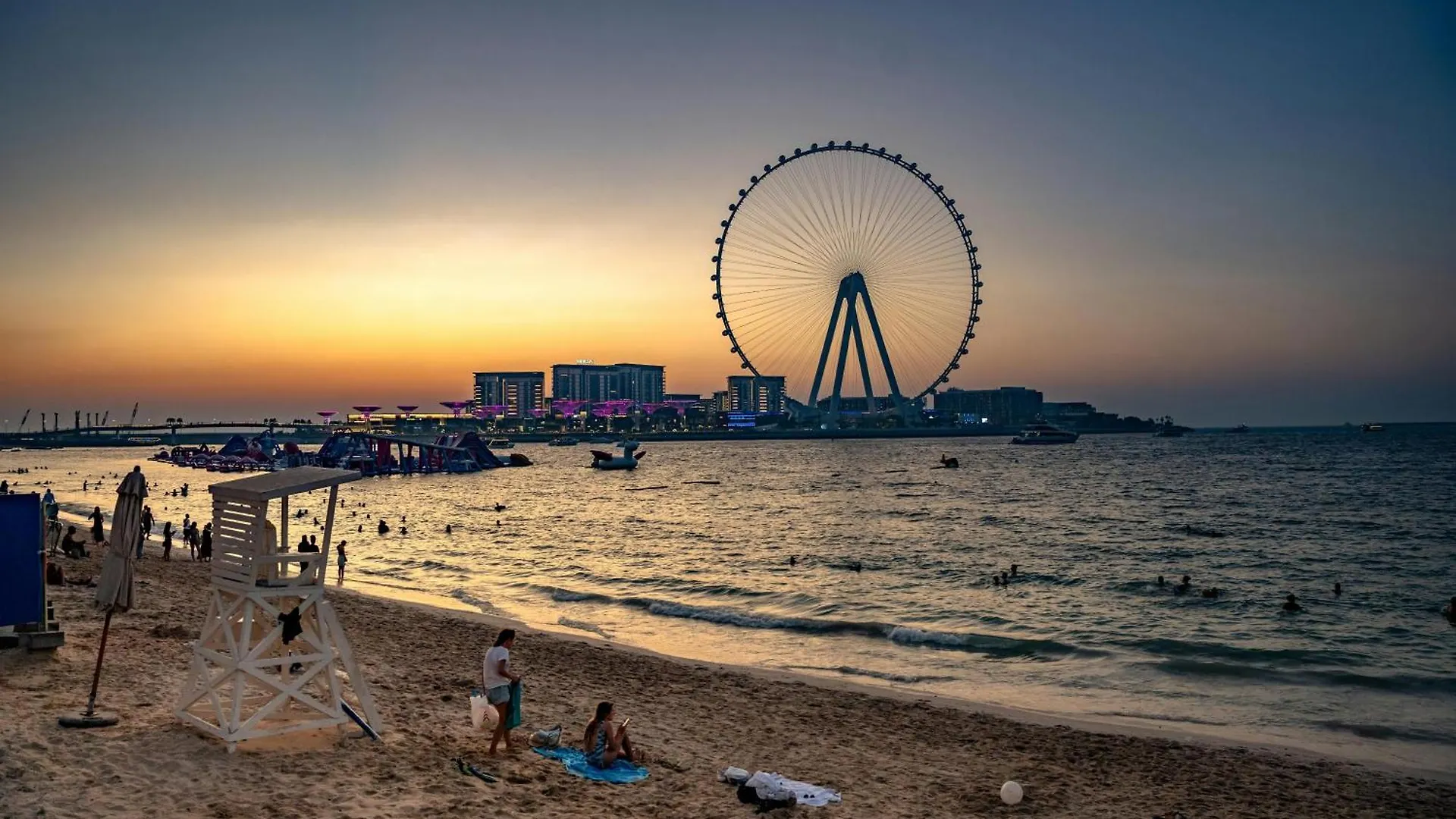 Dubai Eye & Sea View 2Br Marina & Beach Walk