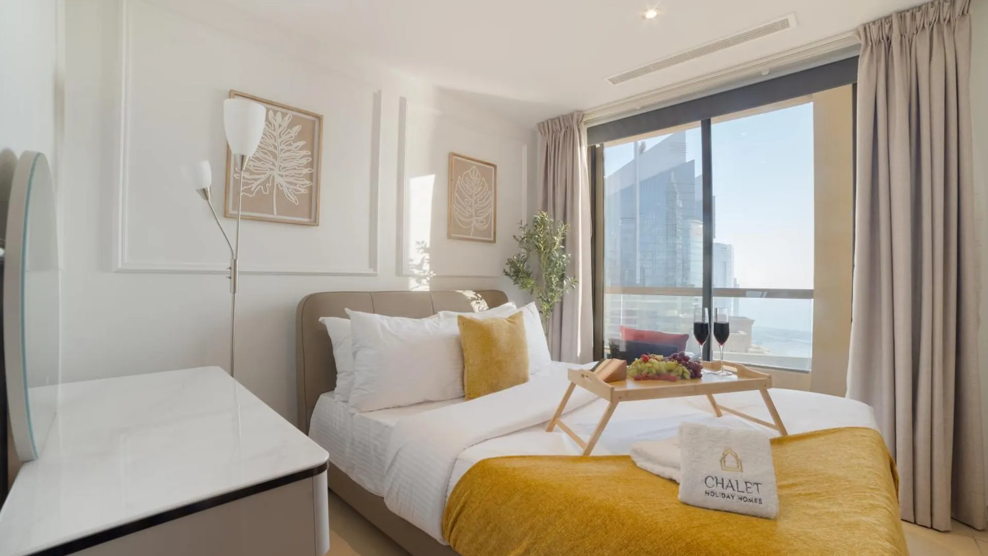 Dubai Eye & Sea View 2Br Marina & Beach Walk