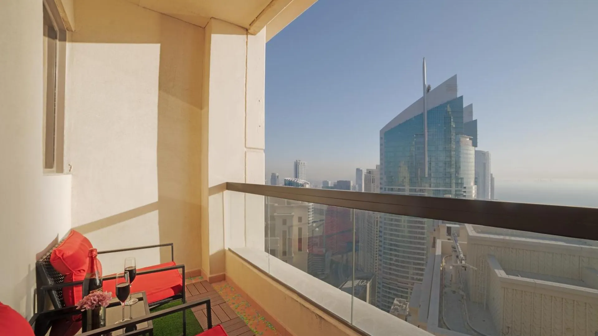 Dubai Eye & Sea View 2Br Marina & Beach Walk